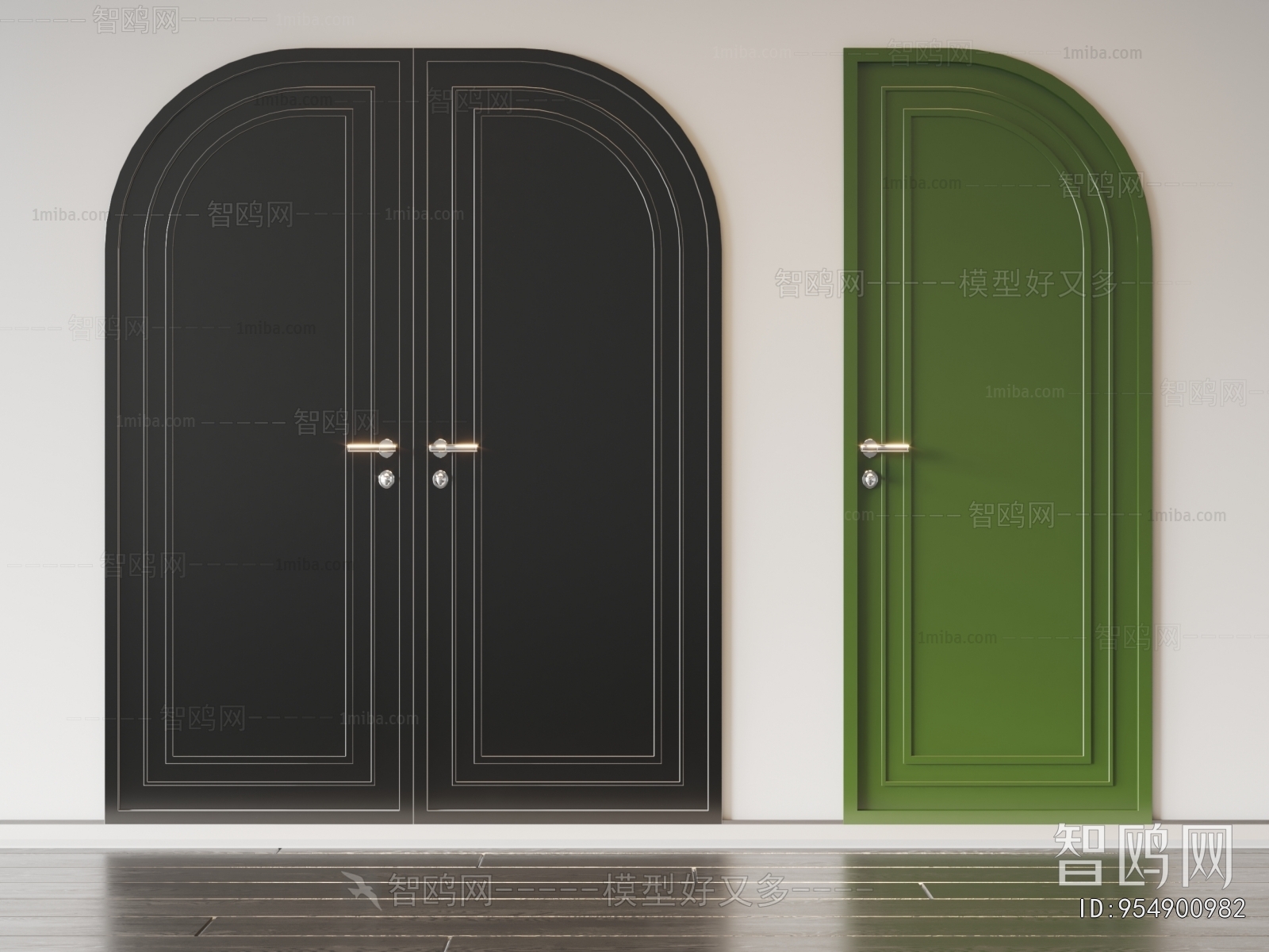 French Style Double Door