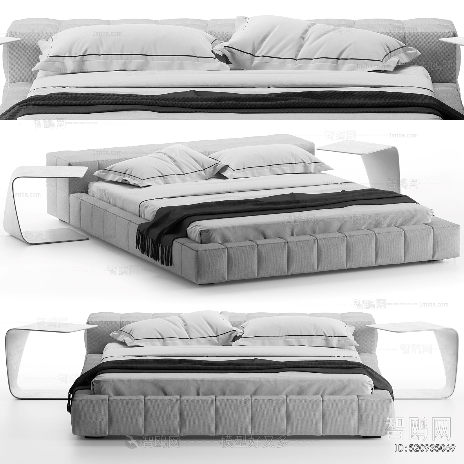 Modern Double Bed