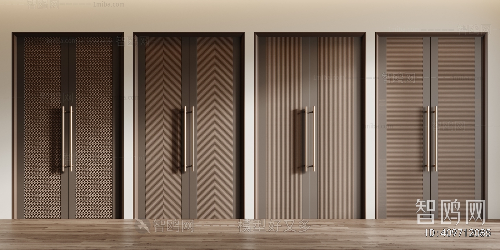 Modern Double Door