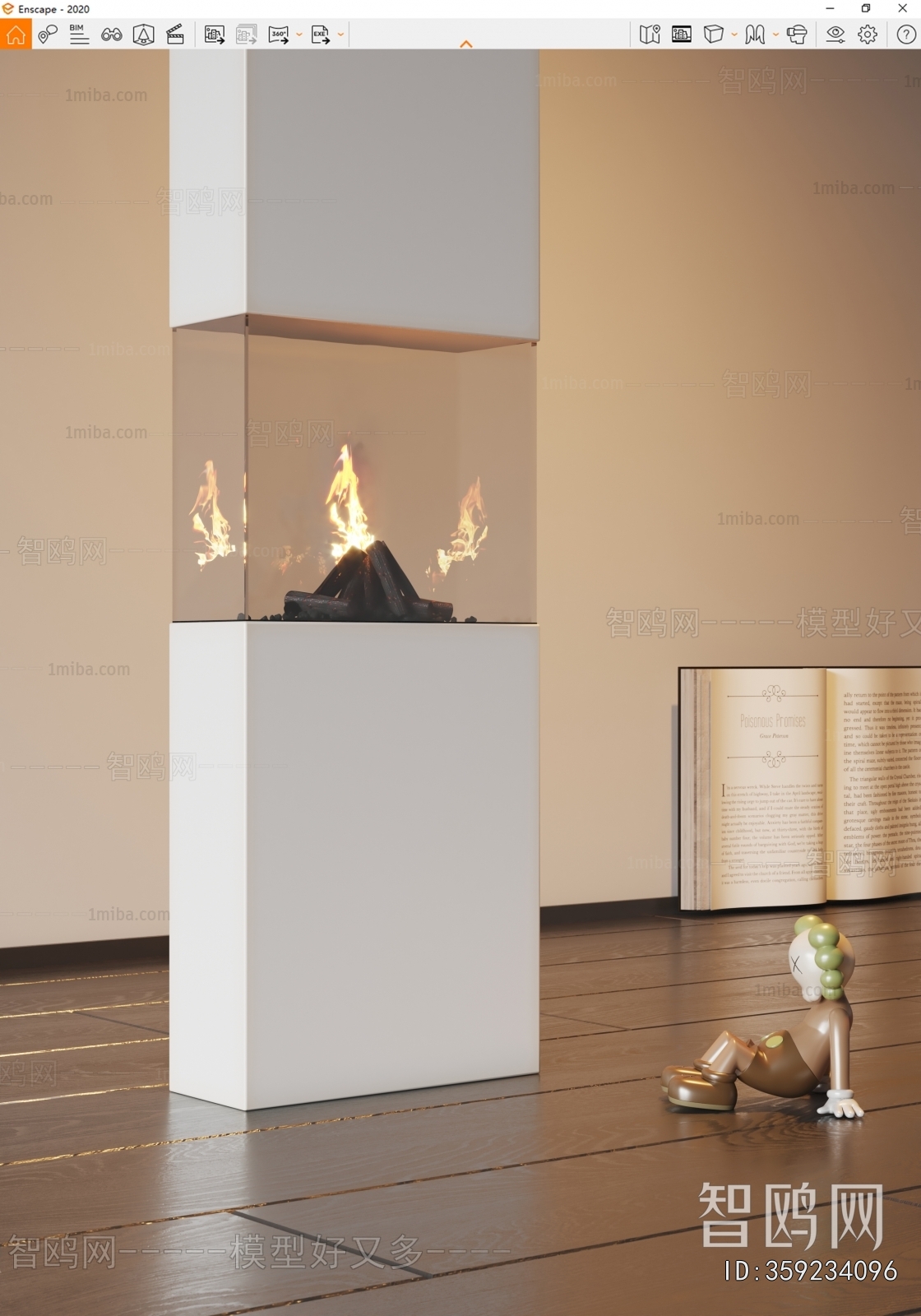 Modern Fireplace