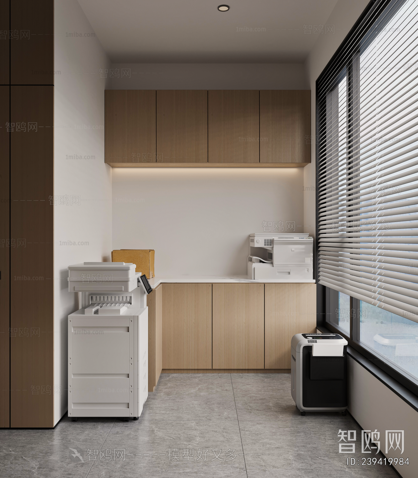 Modern Office Negotiation Area