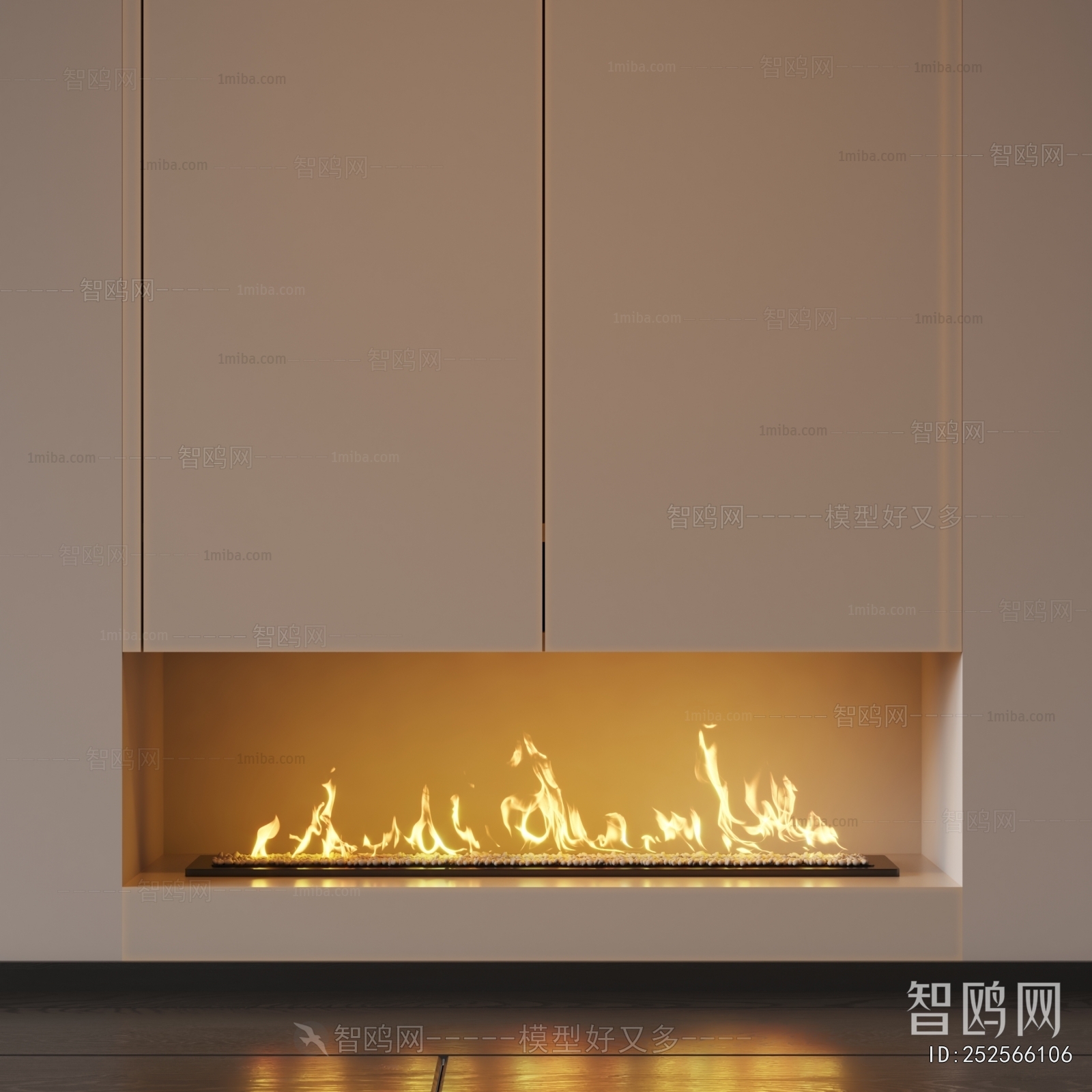 Modern Electronic Fireplace