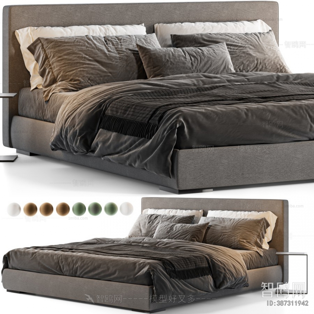 Modern Double Bed