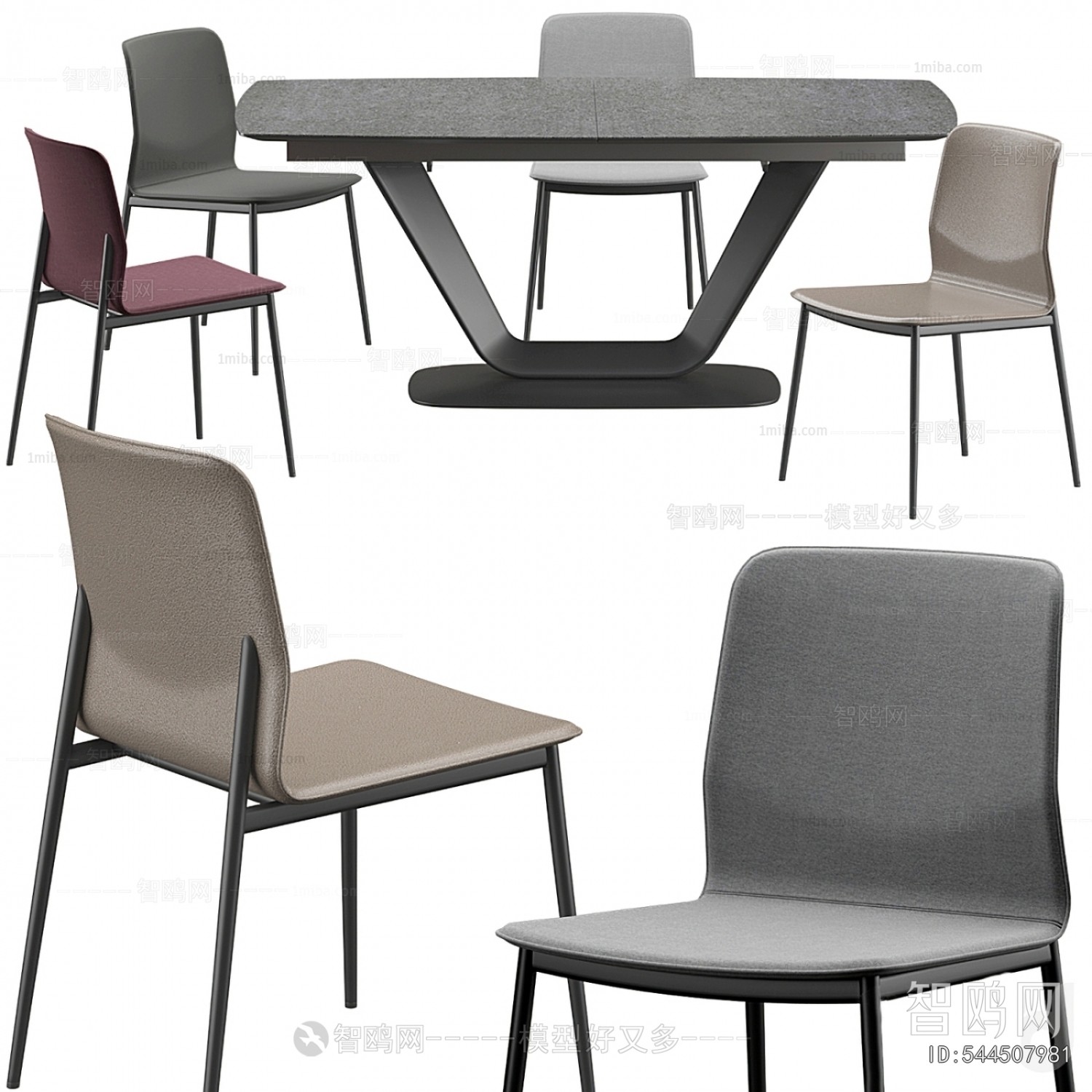 Modern Dining Table And Chairs