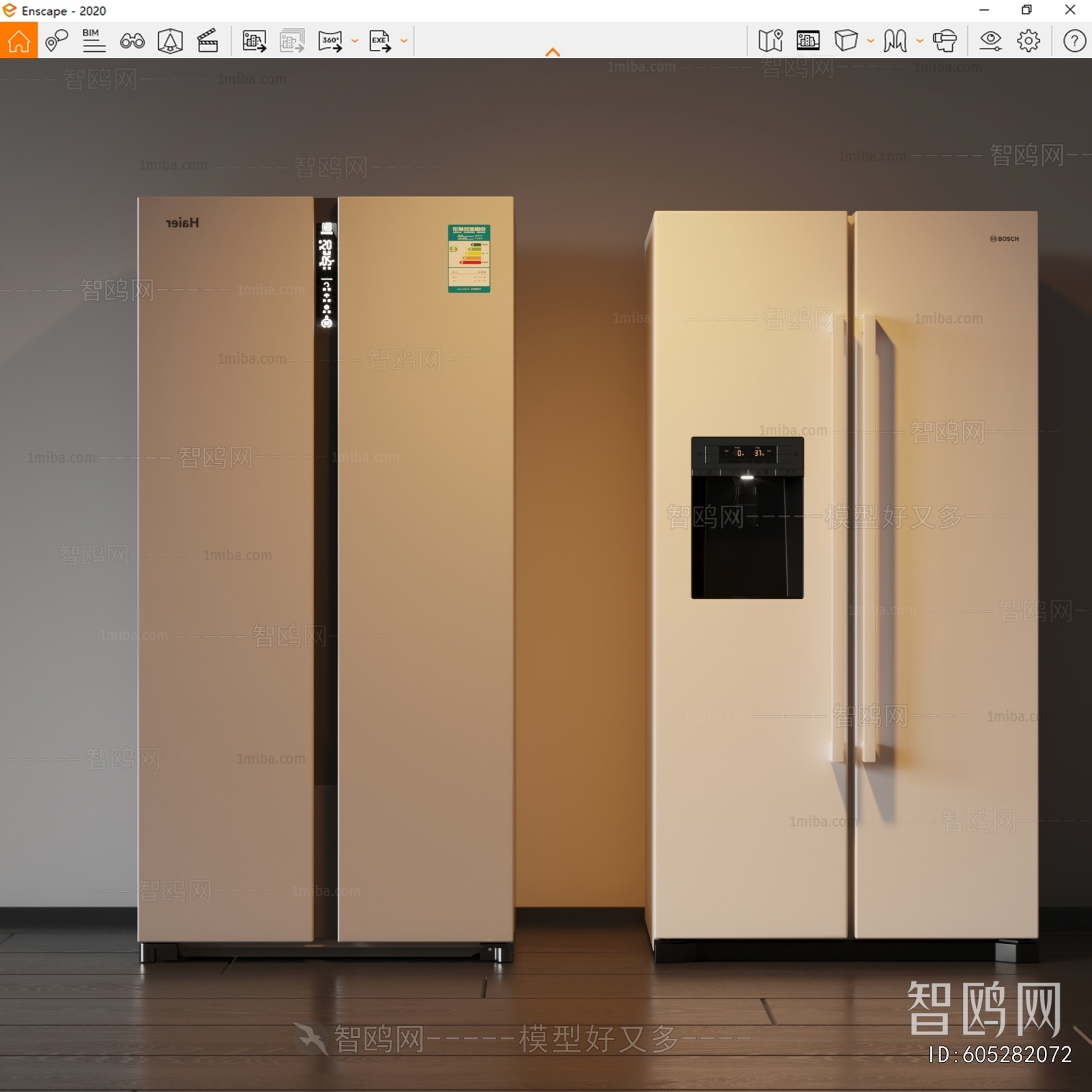 Modern Home Appliance Refrigerator