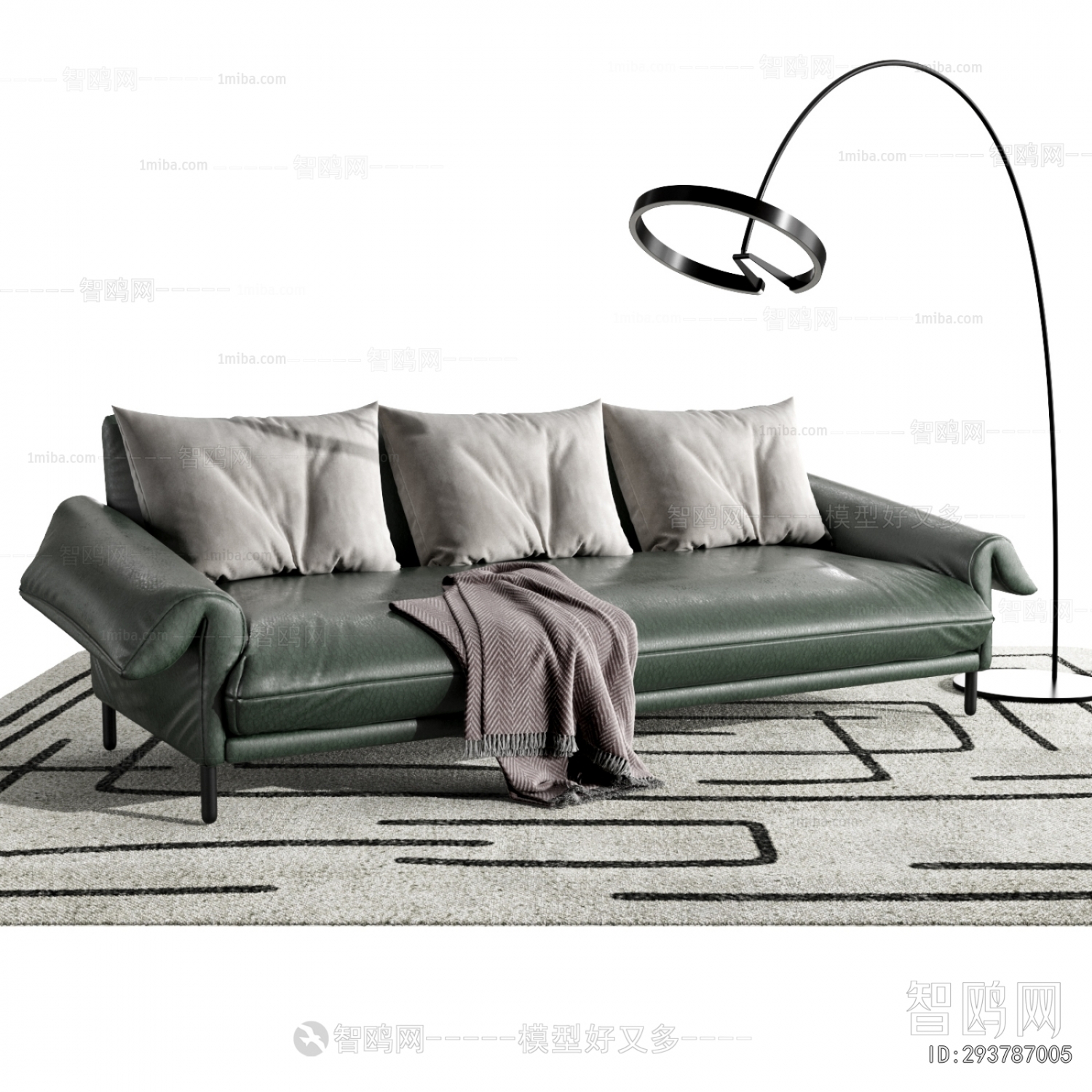 Modern Multi Person Sofa