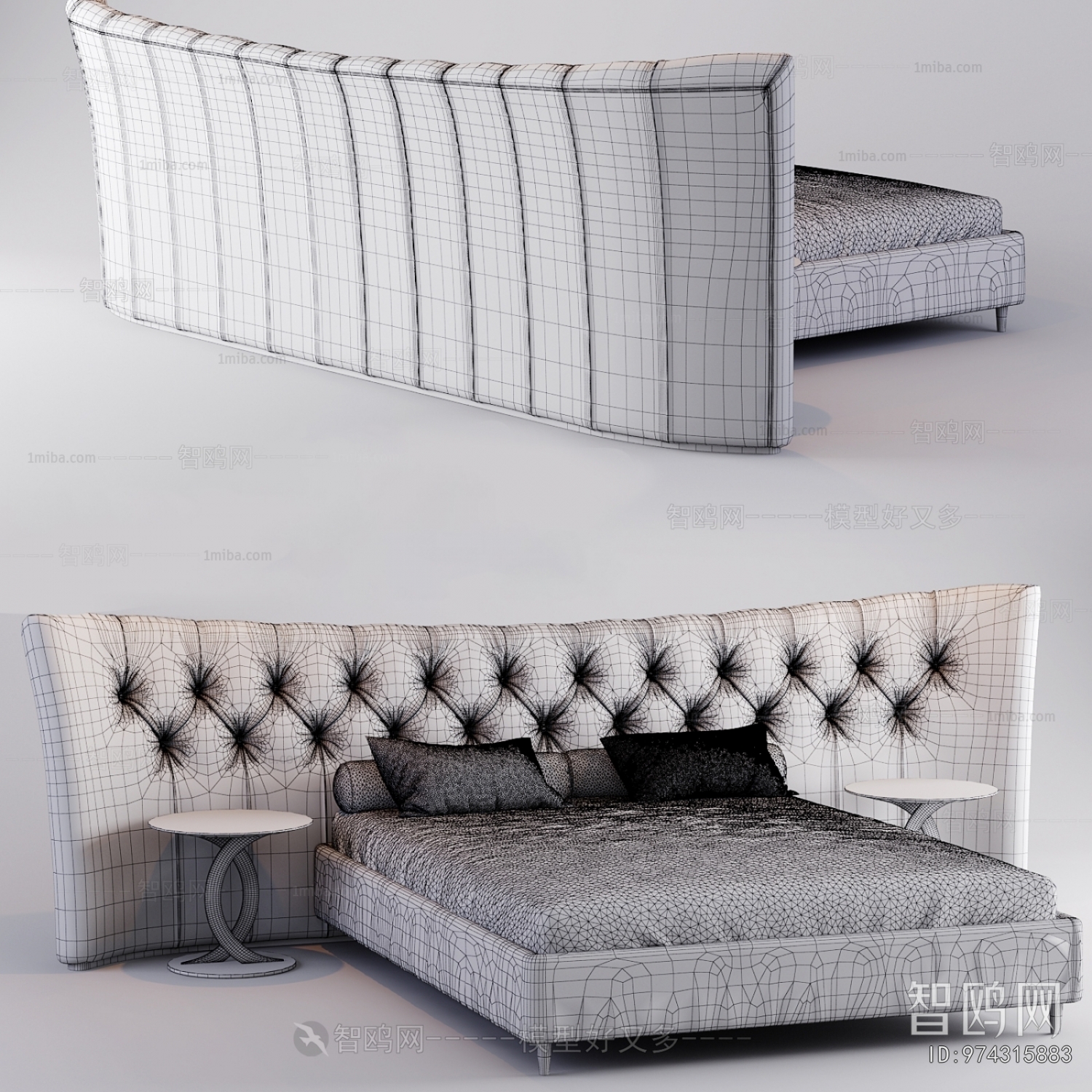 American Style Double Bed