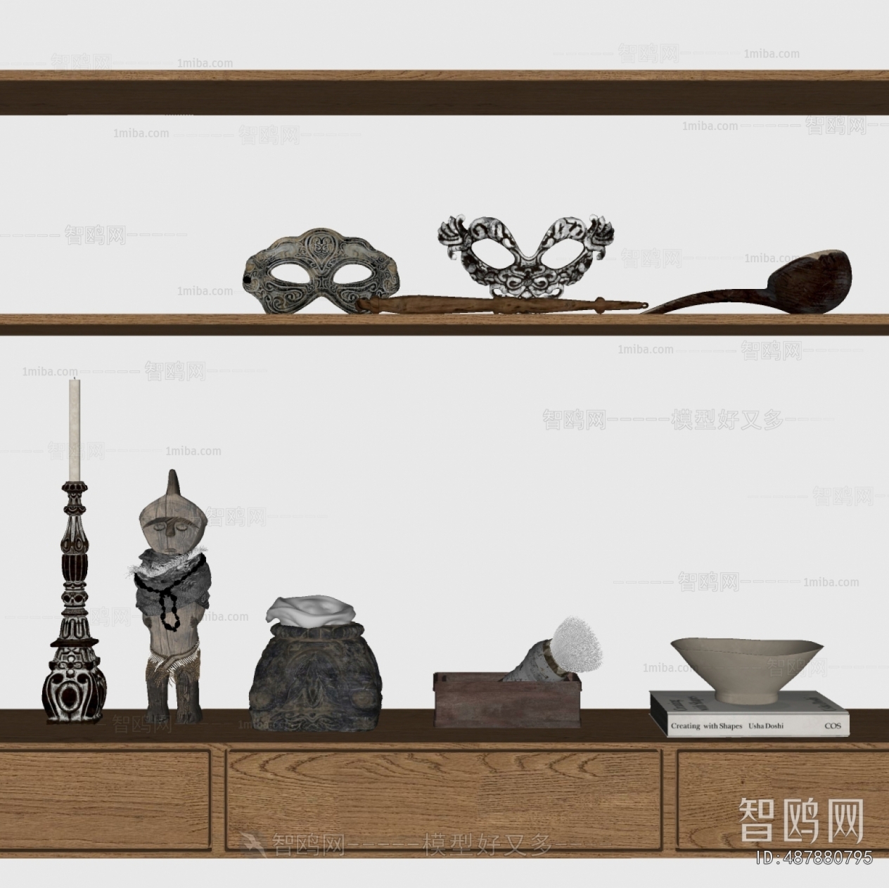 Wabi-sabi Style Decorative Set