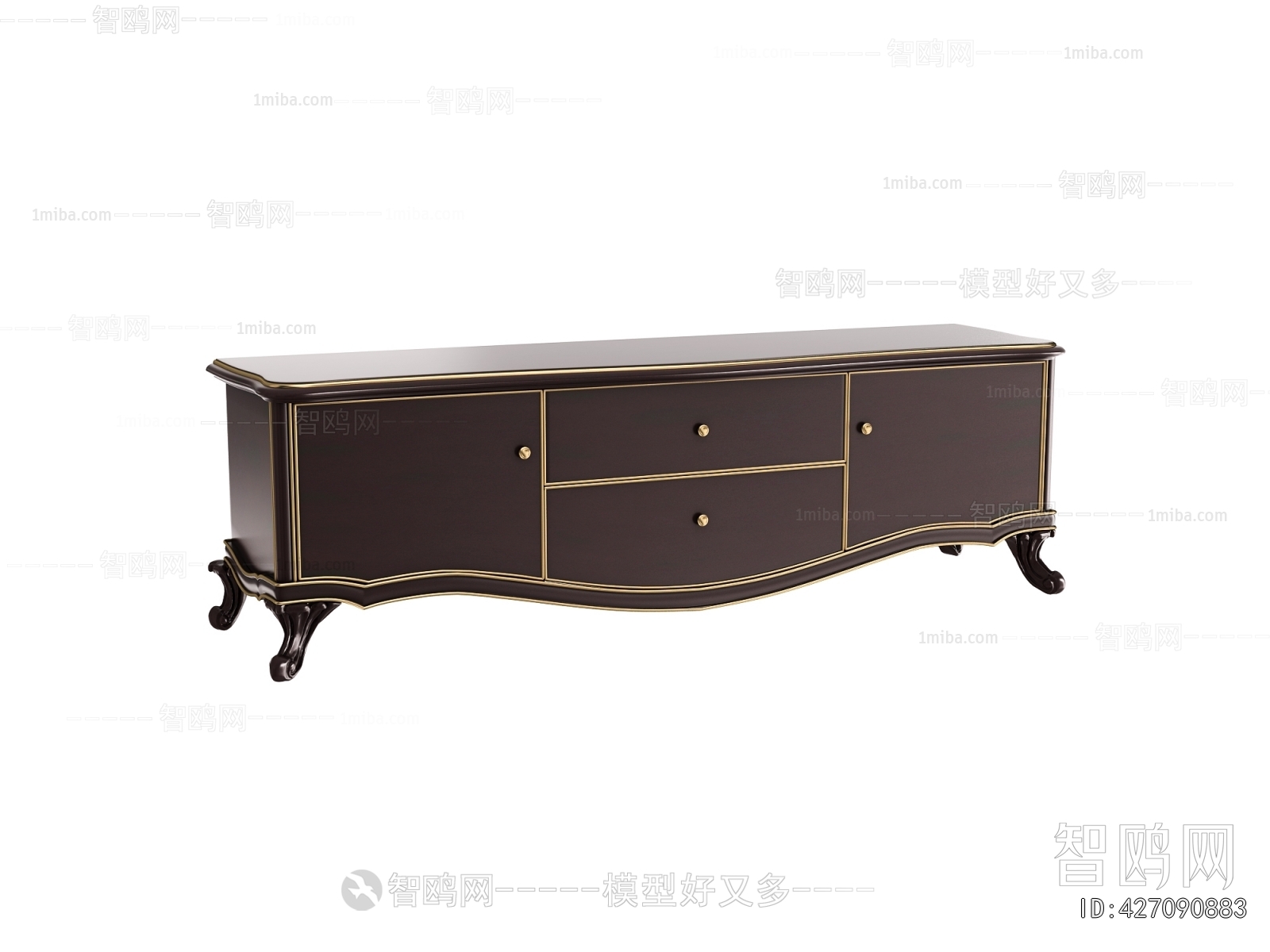 European Style TV Cabinet