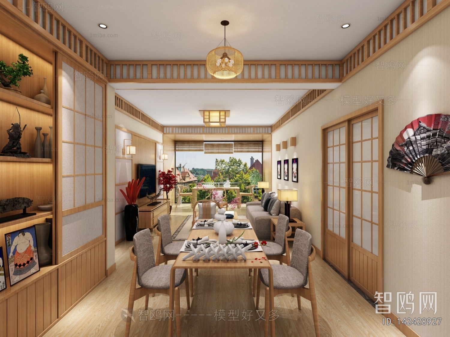 Japanese Style Dining Room