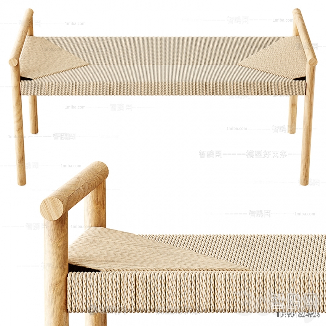 Nordic Style Bench