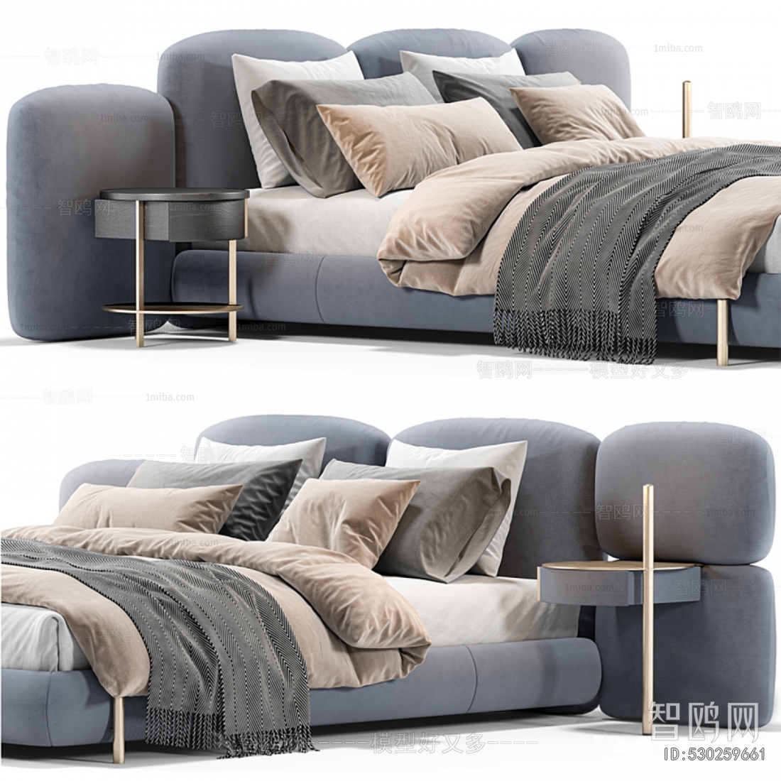 Modern Double Bed