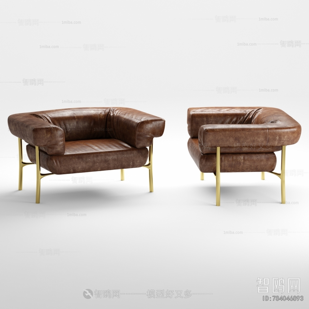 French Style Single Sofa