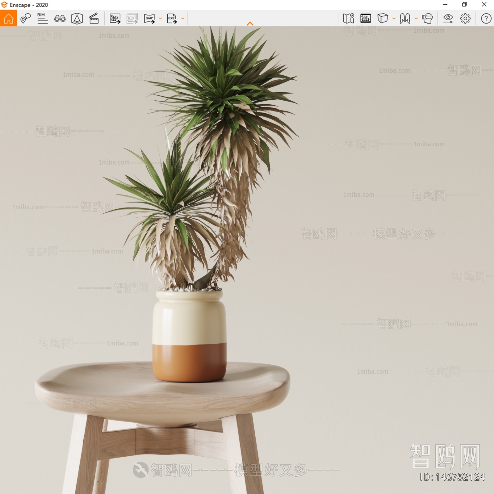 Modern Desktop Plant