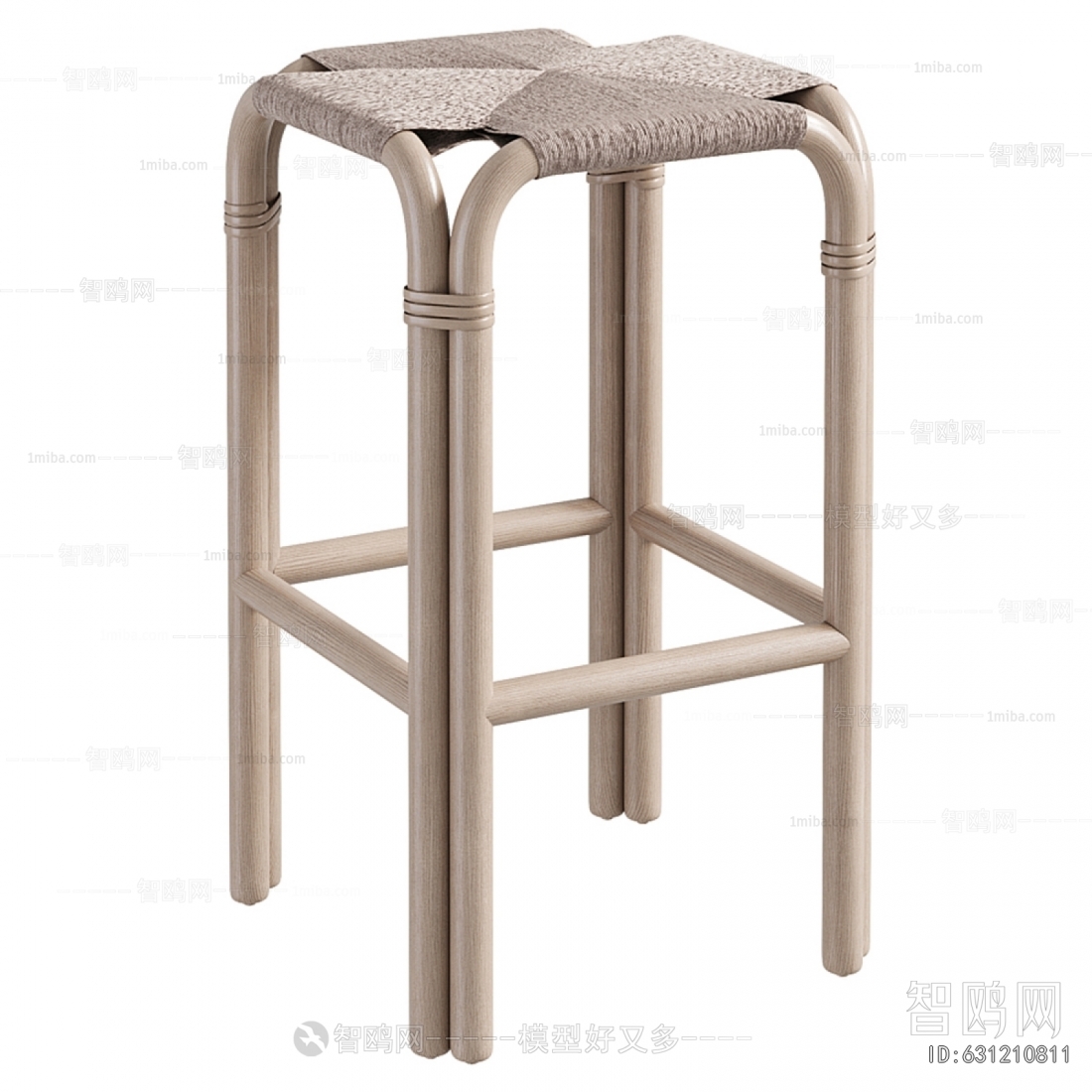 Nordic Style Bar Stool