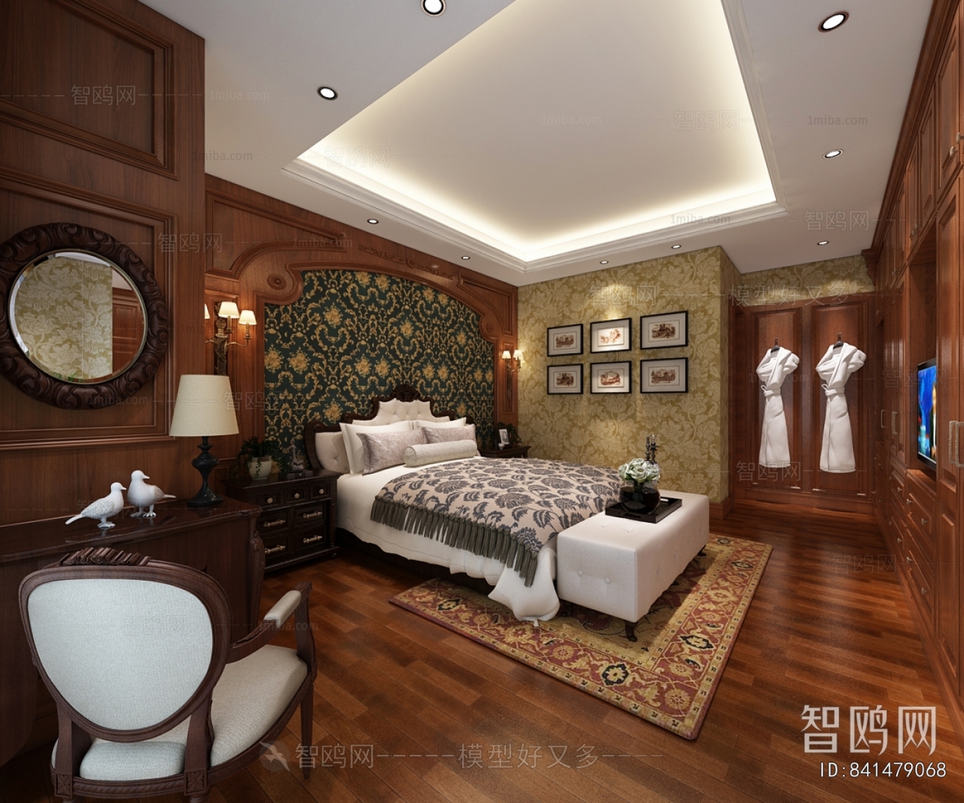 American Style Bedroom