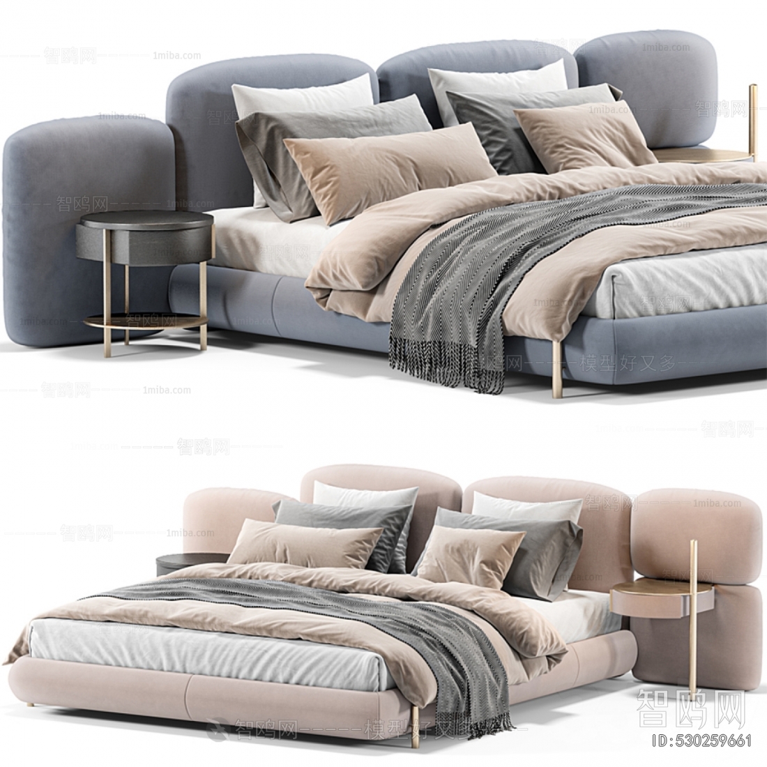 Modern Double Bed