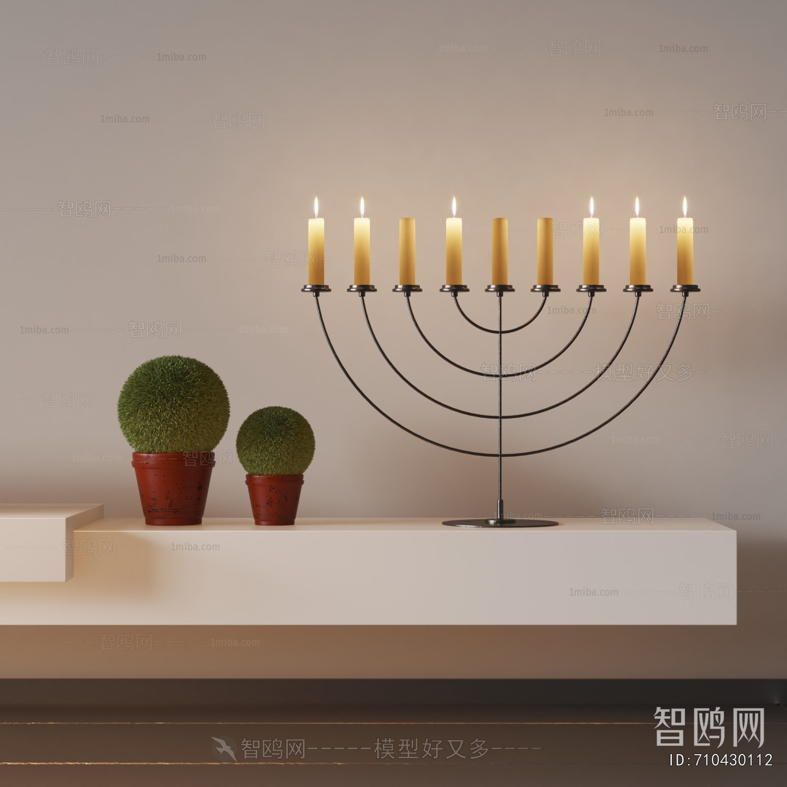 Modern Candles/Candlesticks