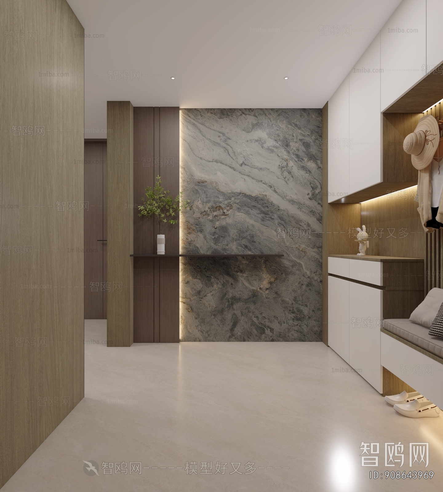 Modern Hallway