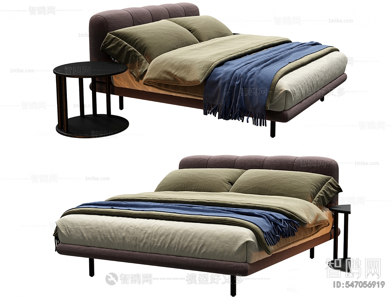 Modern Double Bed