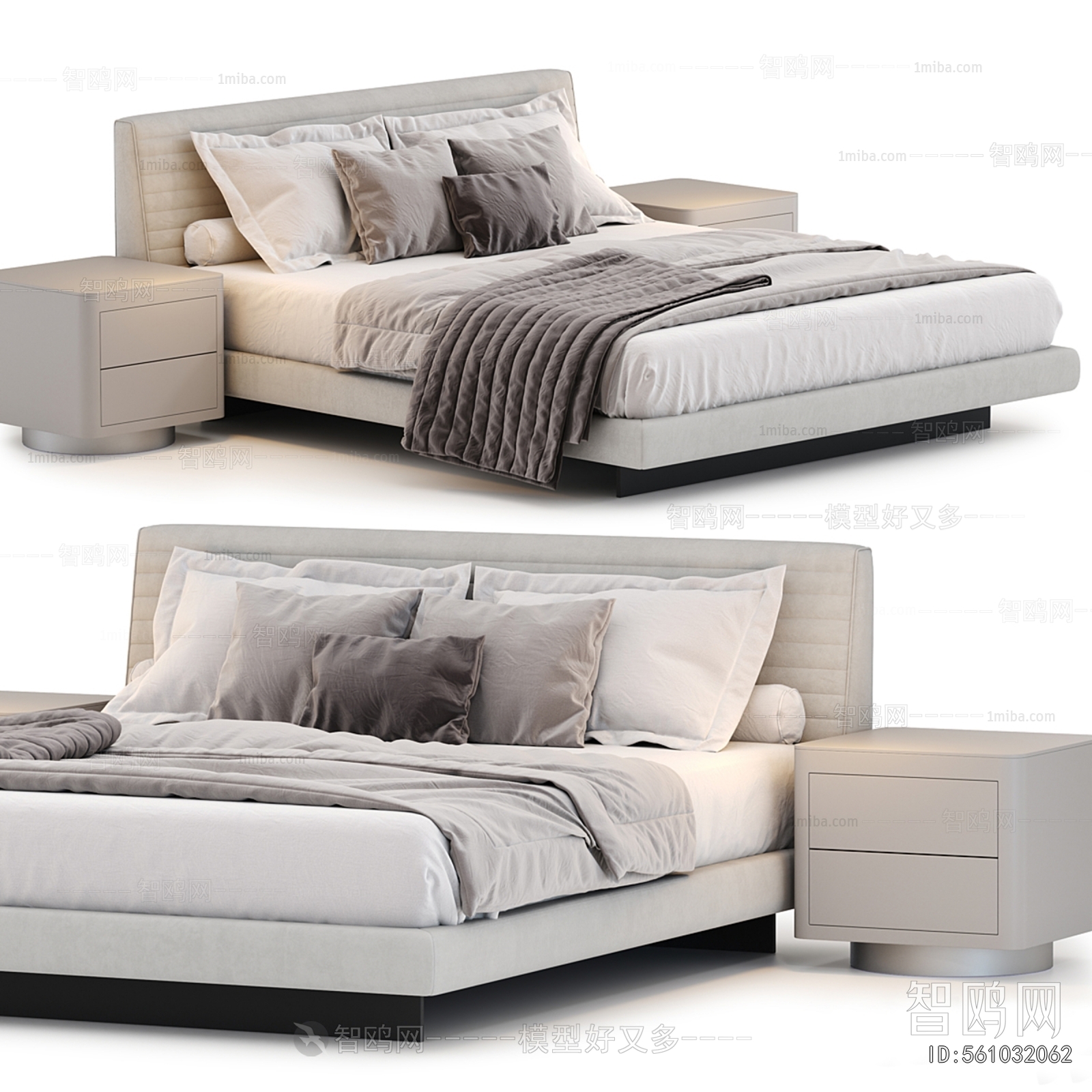 Modern Double Bed