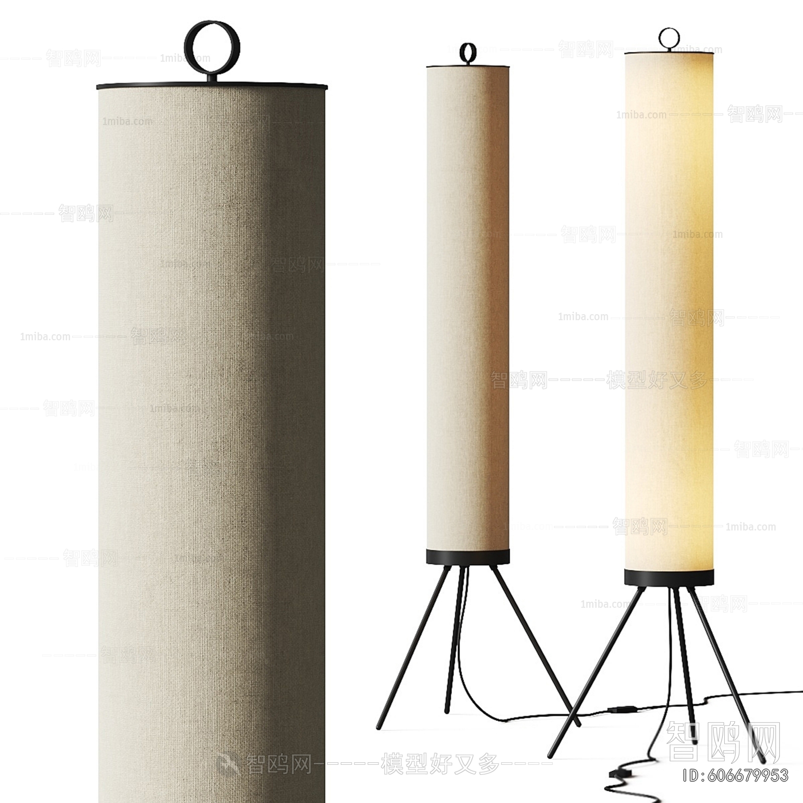 Wabi-sabi Style Floor Lamp