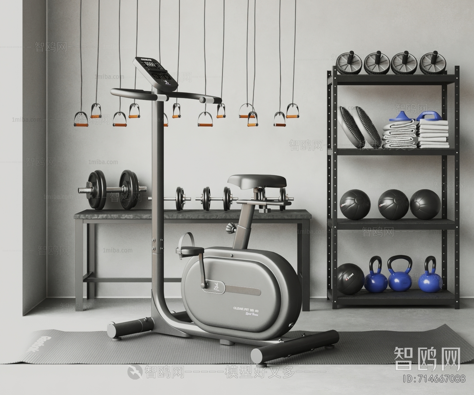 Modern Fitness Equipment