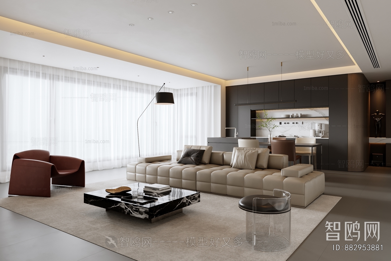 Modern A Living Room