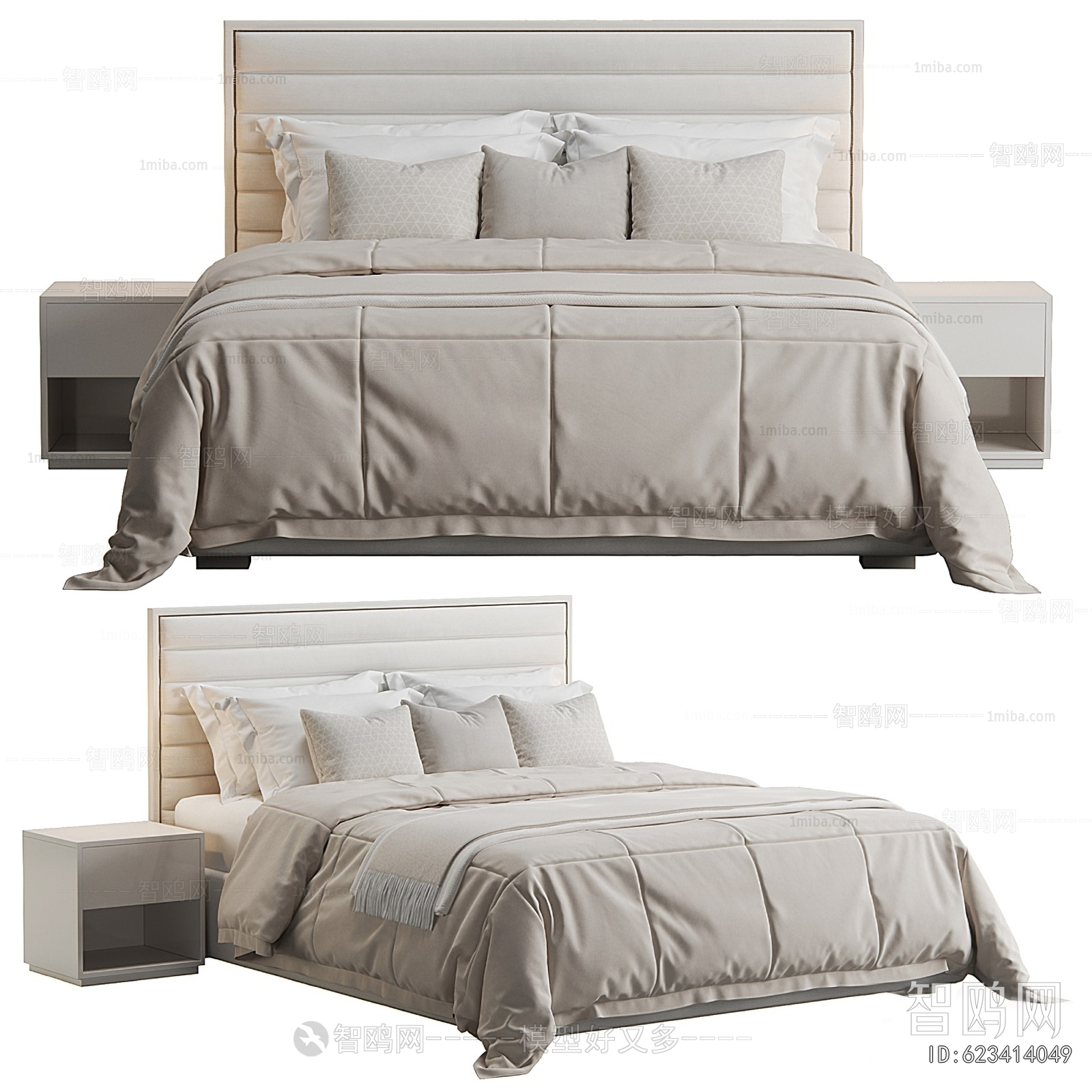 Modern Double Bed