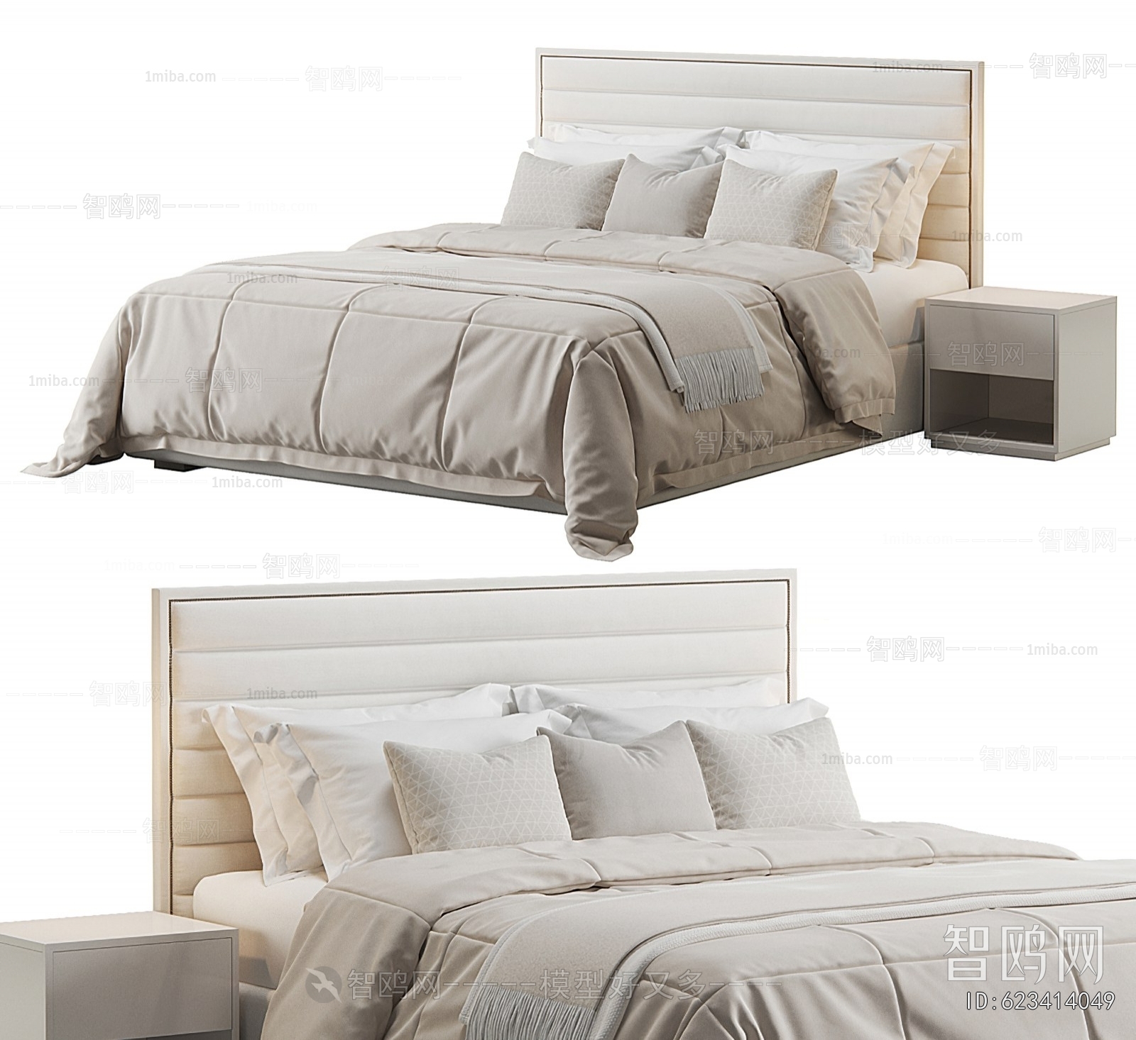 Modern Double Bed