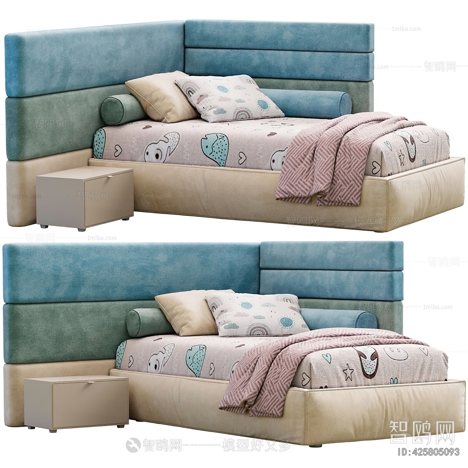 Modern Double Bed