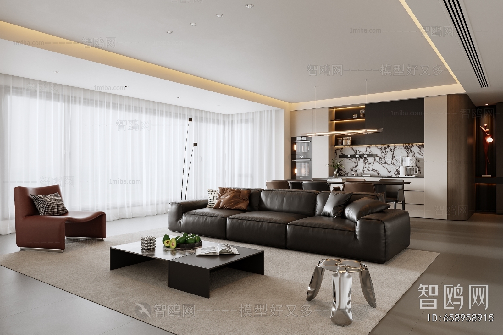 Modern A Living Room