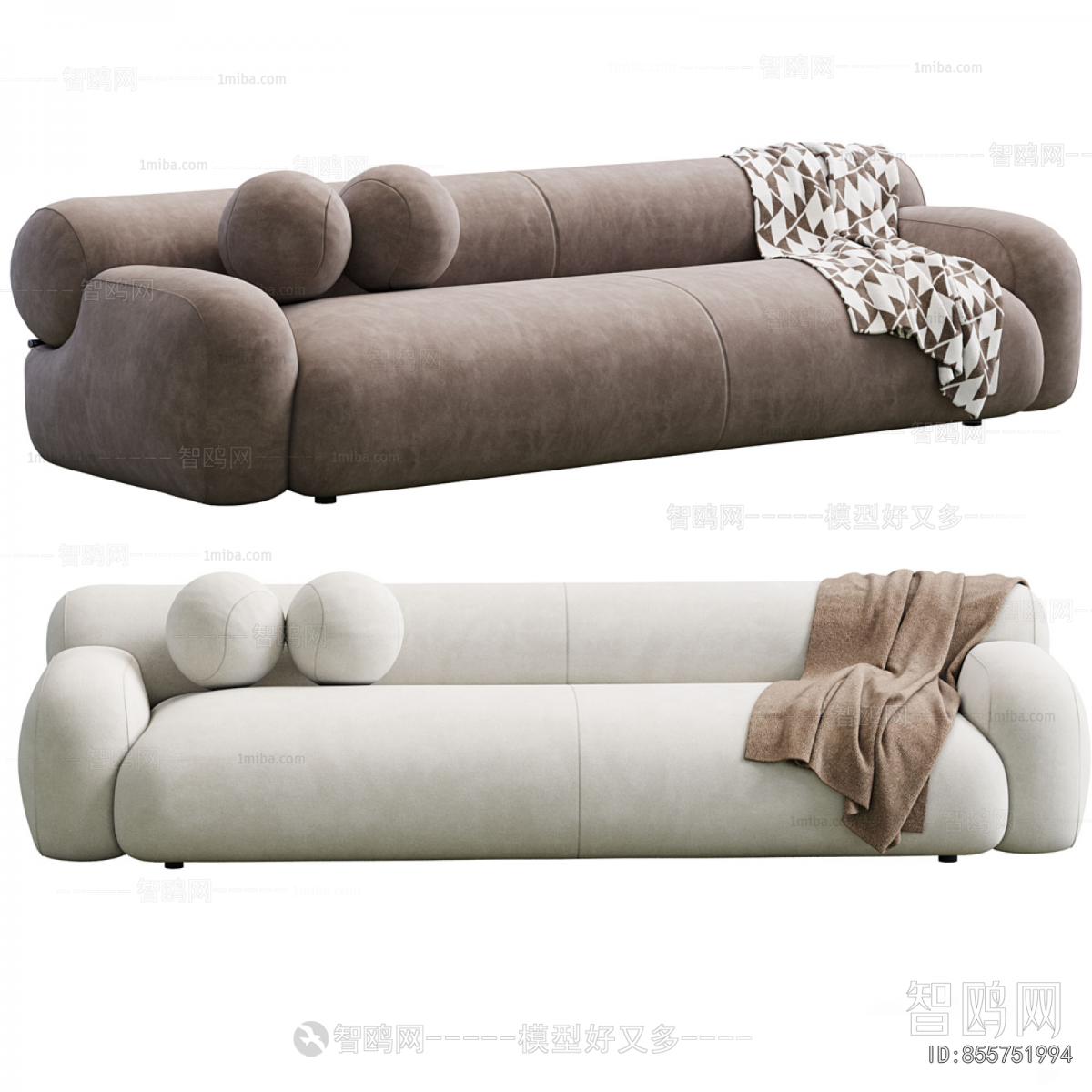 Modern Multi Person Sofa