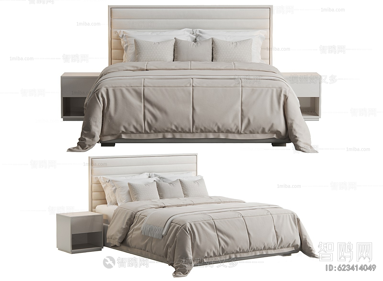 Modern Double Bed
