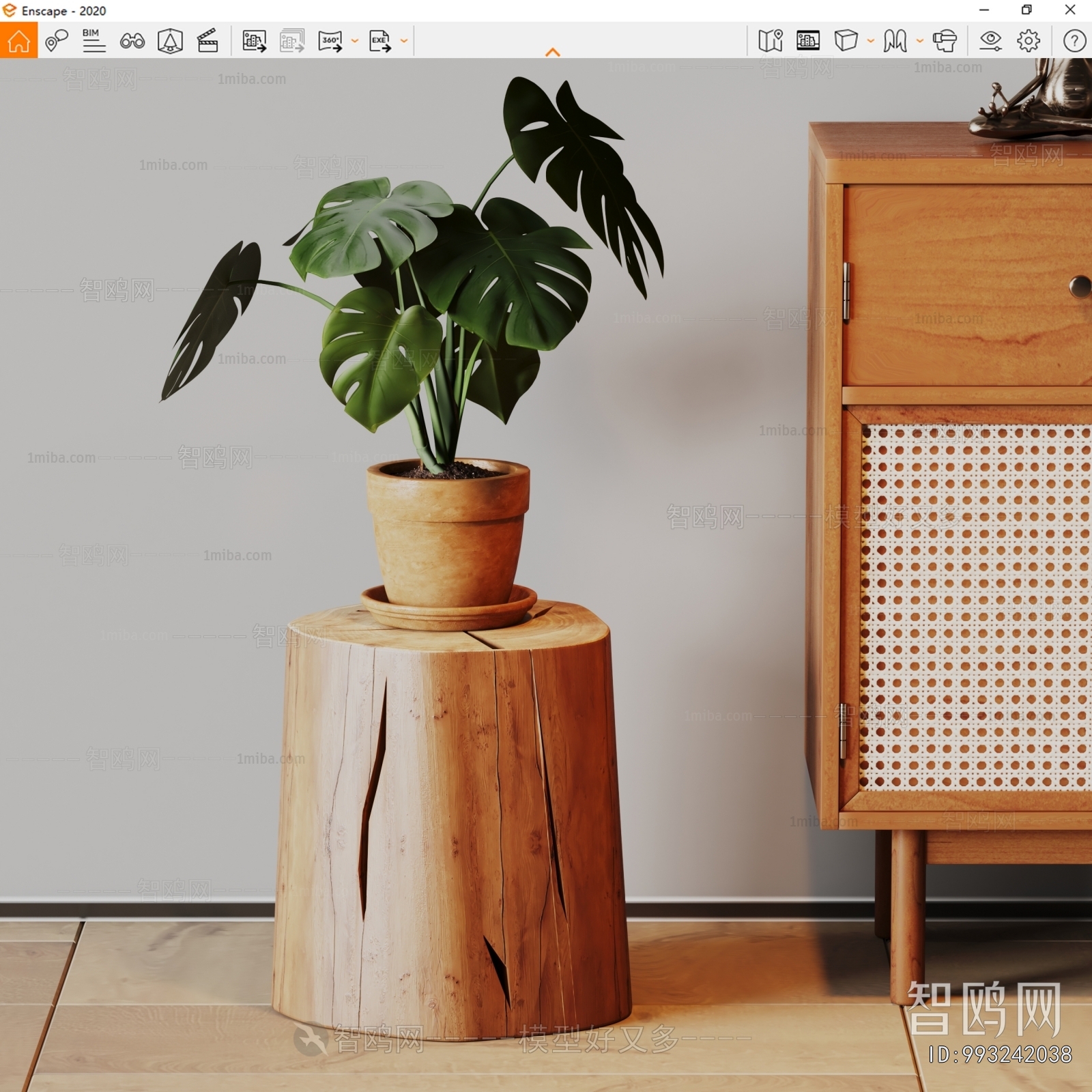 Modern Desktop Plant