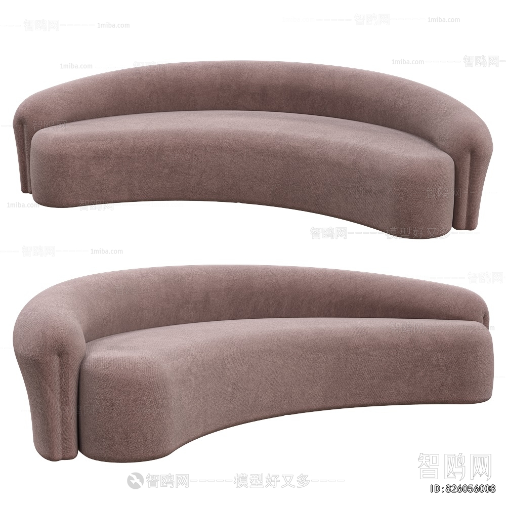 Modern Curved Sofa