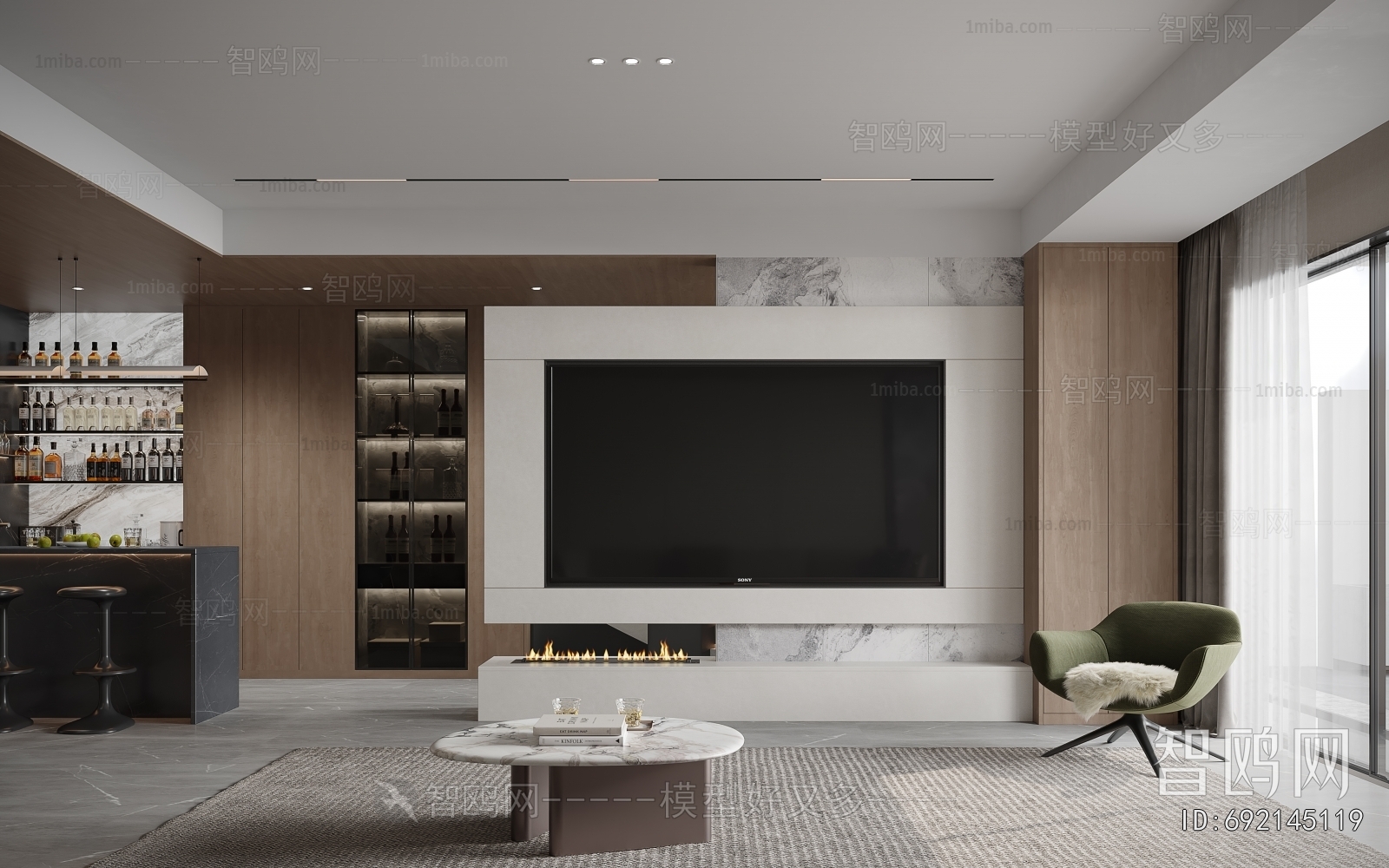 Modern A Living Room