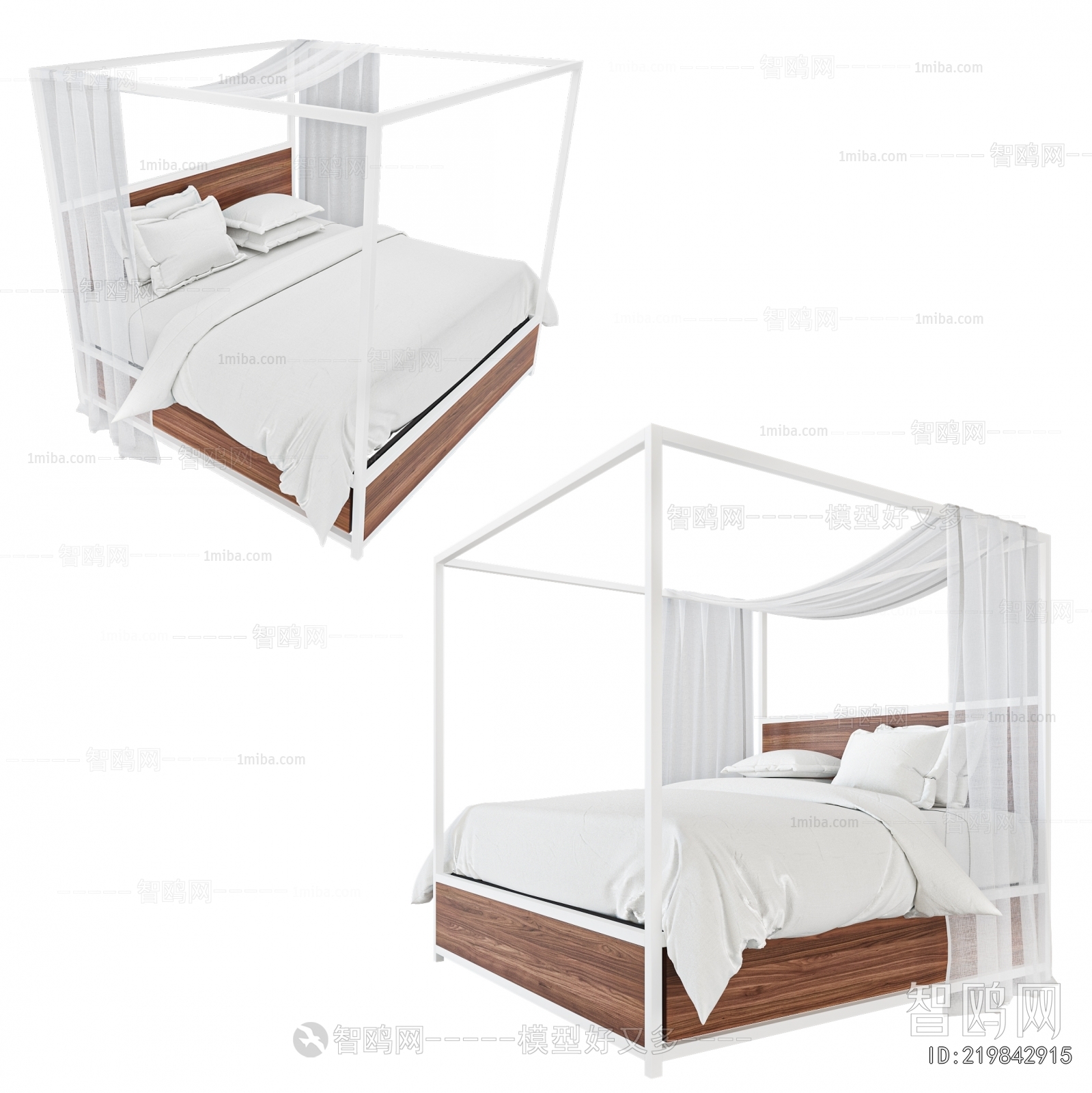 French Style Double Bed