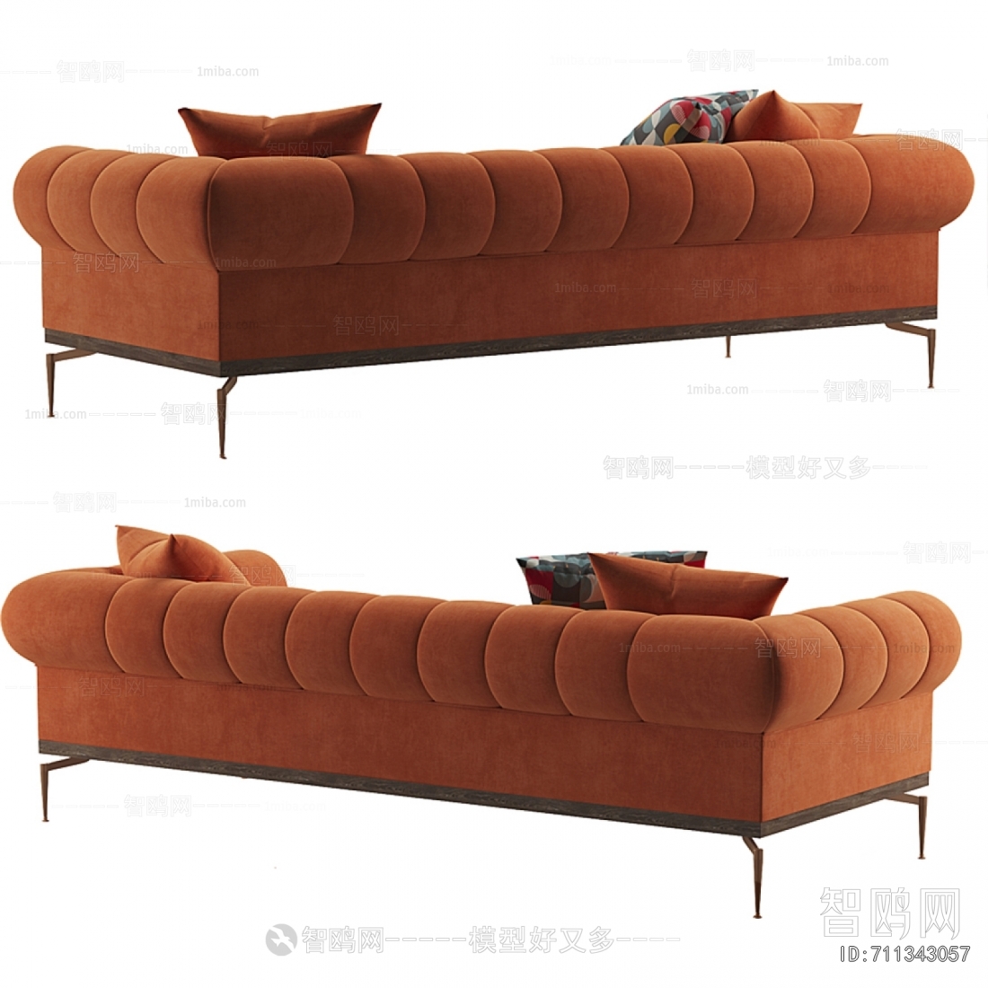 Modern Multi Person Sofa