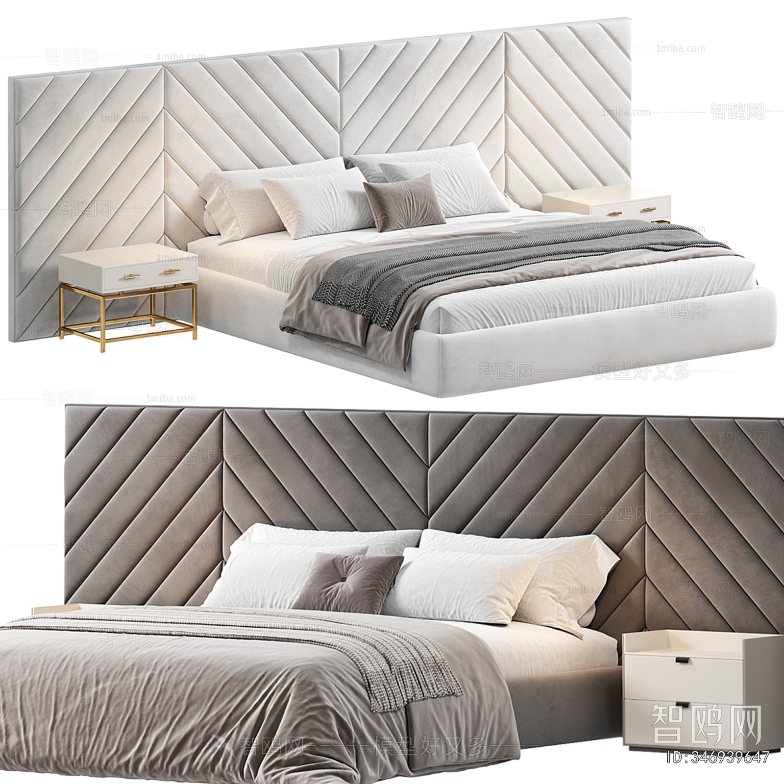 Modern Double Bed