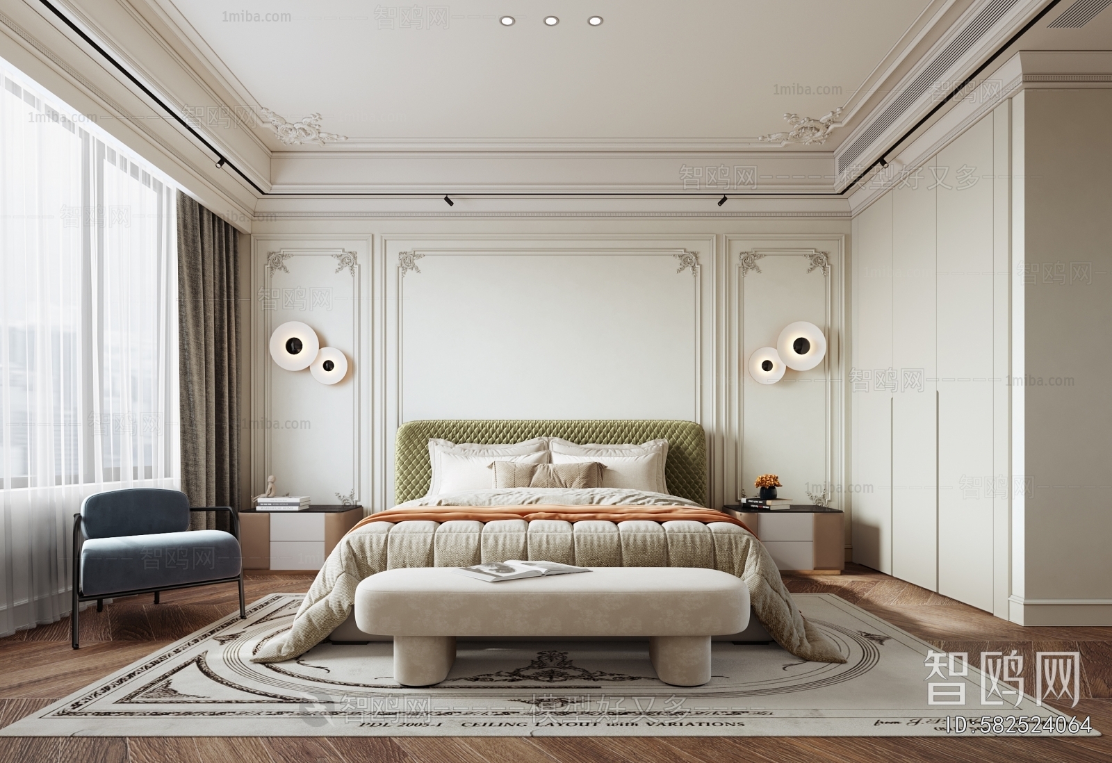 French Style Bedroom