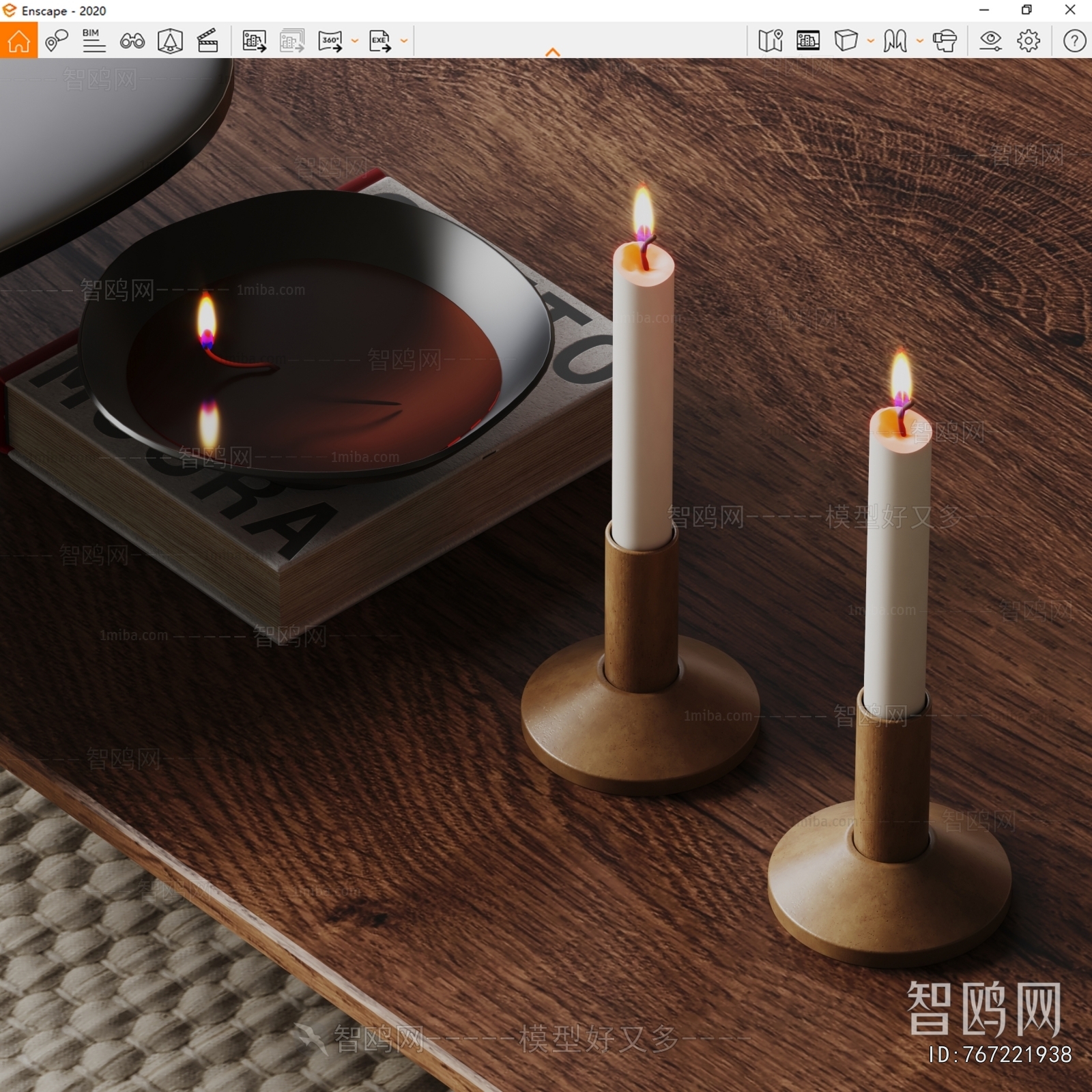 Modern Candles/Candlesticks