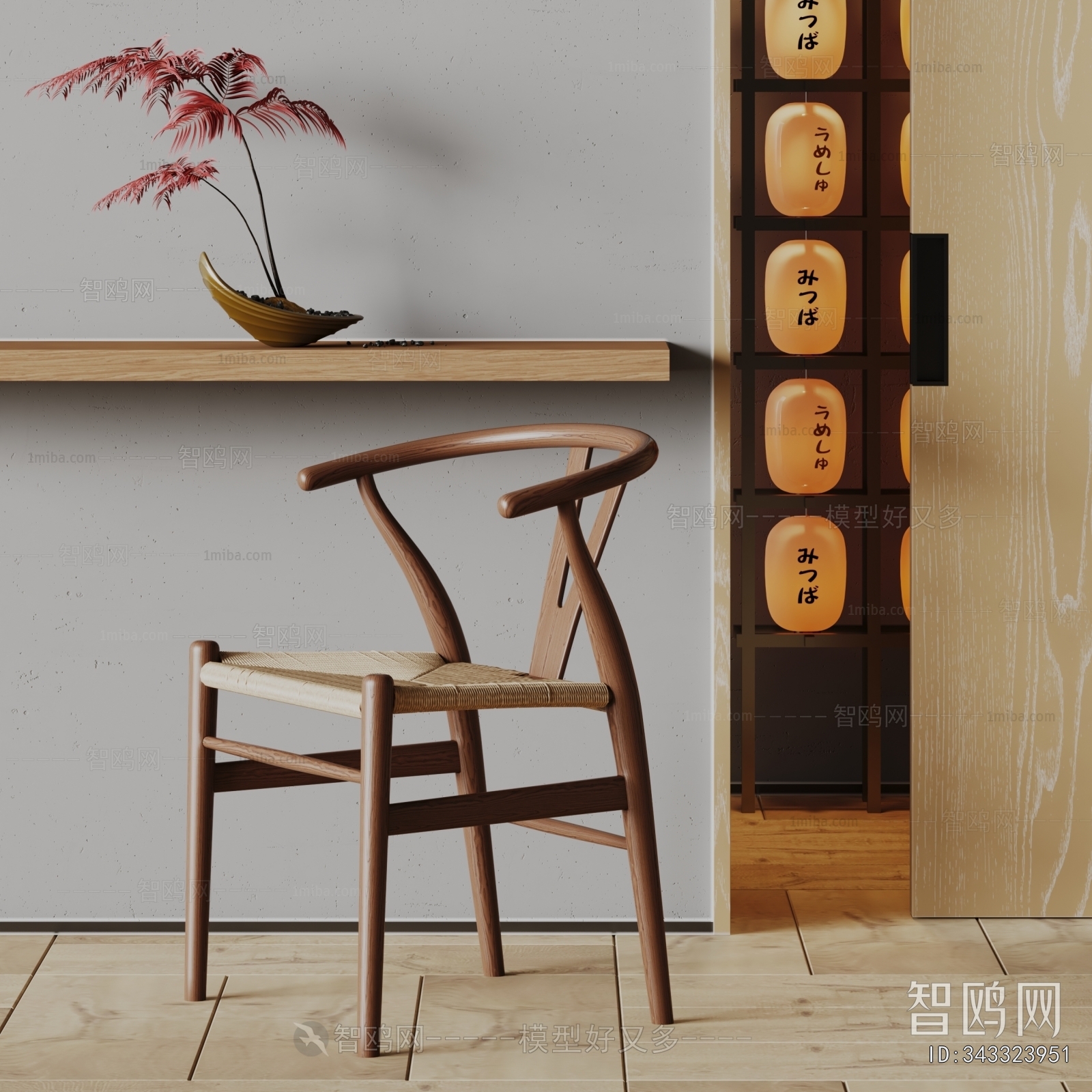 New Chinese Style Single Chair