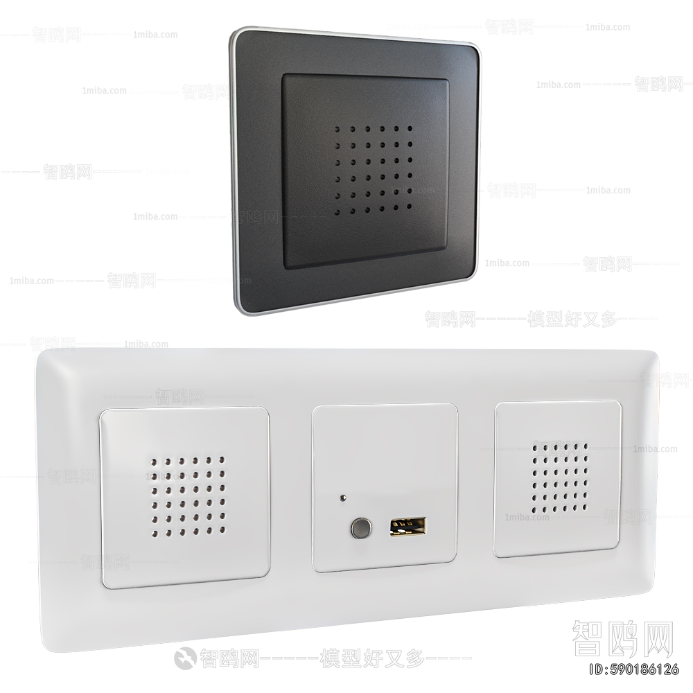 Modern Switch Socket Panel