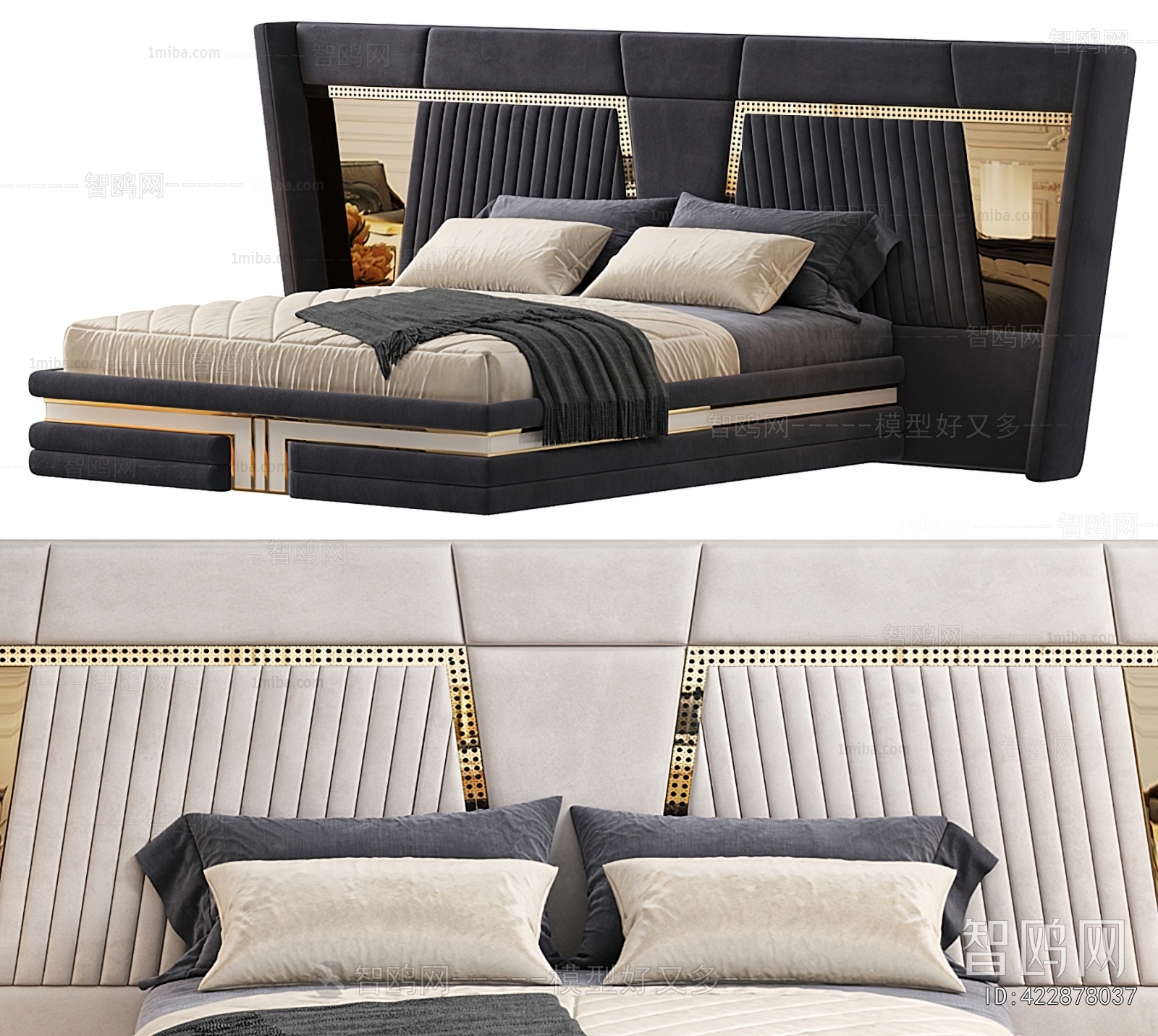 Modern Double Bed