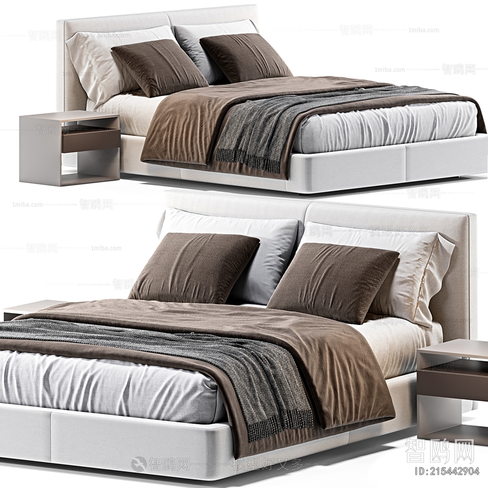 Modern Double Bed