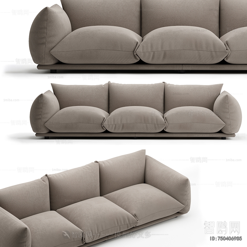 Modern Three-seat Sofa