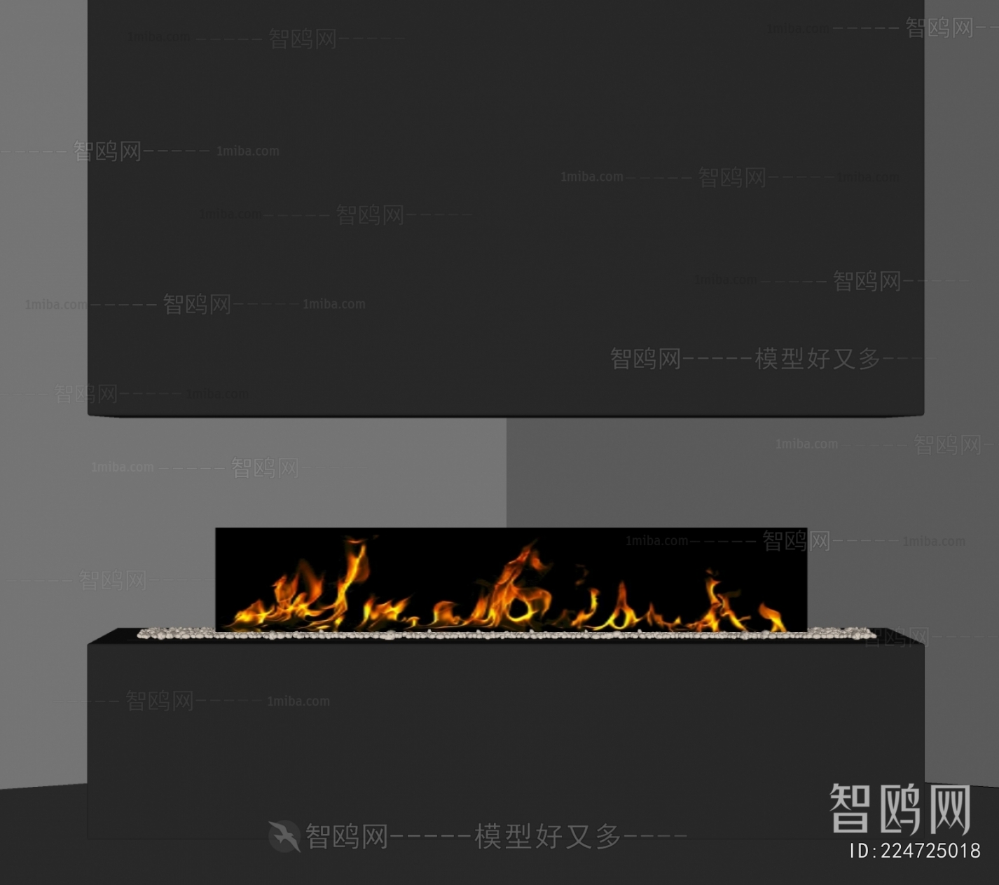 Modern Electronic Fireplace