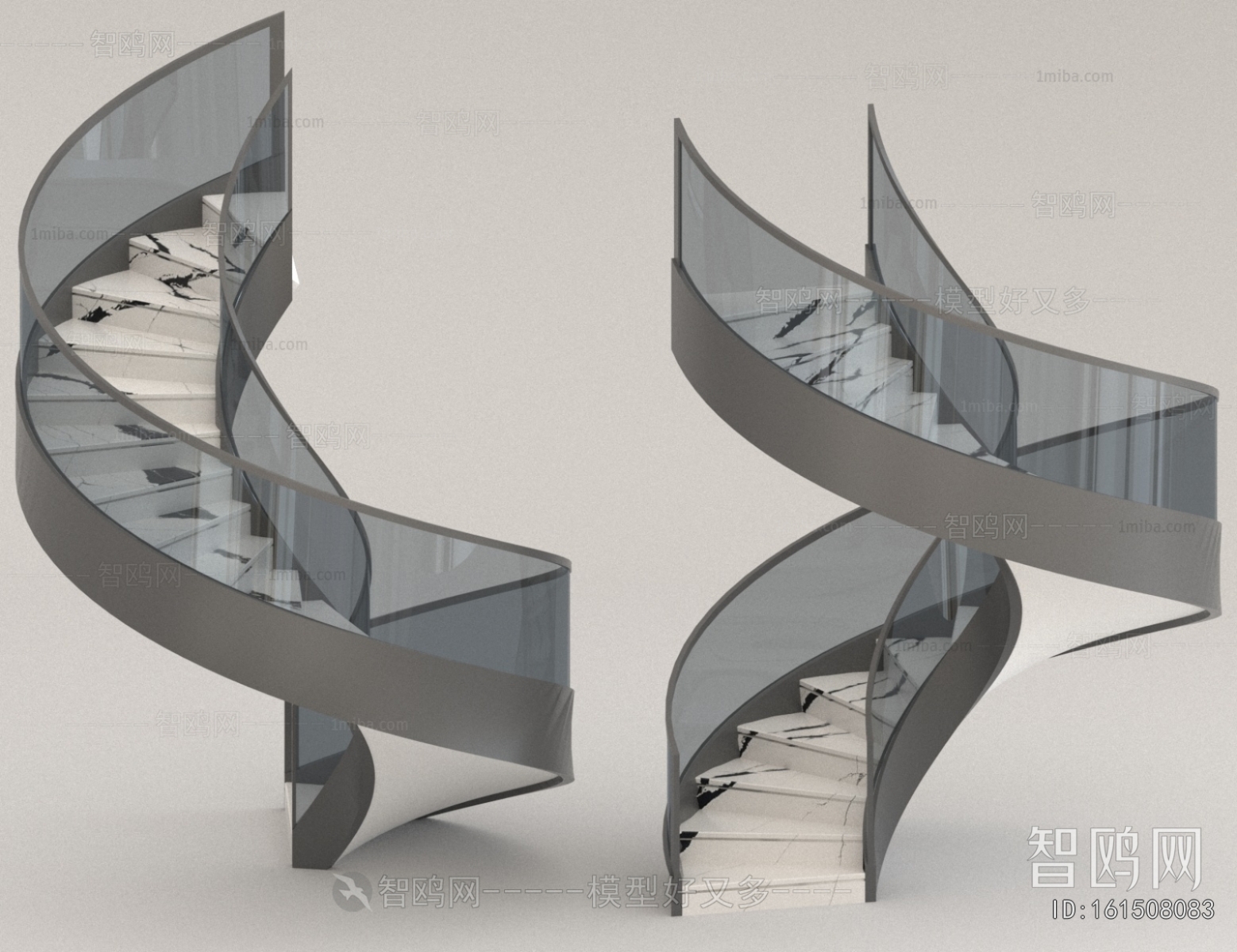 Modern Rotating Staircase