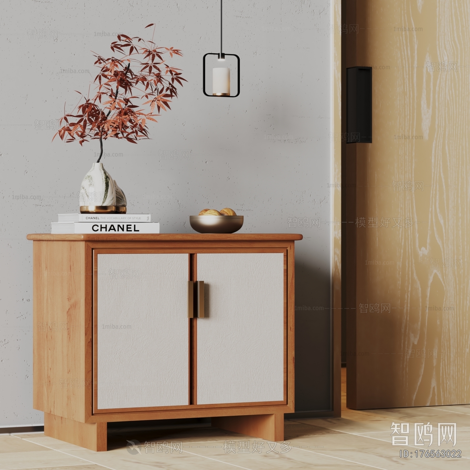 New Chinese Style Side Cabinet